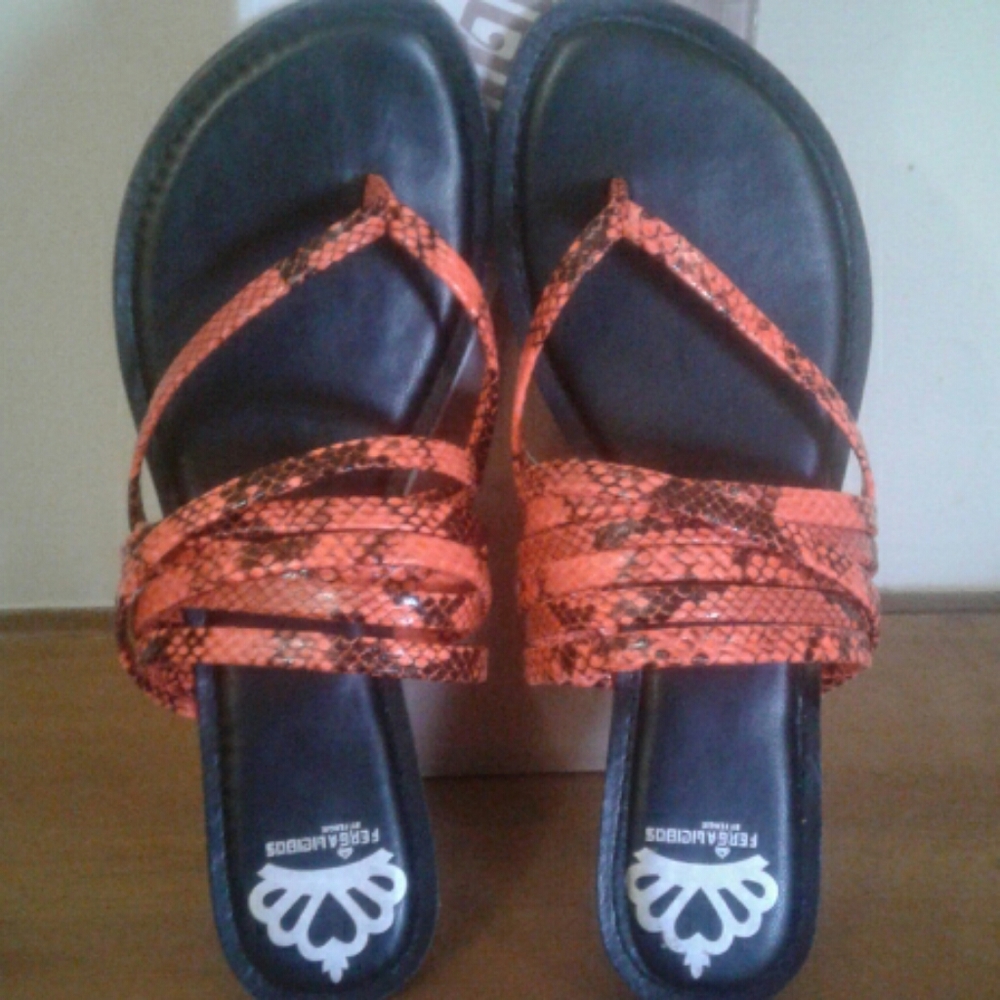 Fergalicious by Fergie Snake print sandals